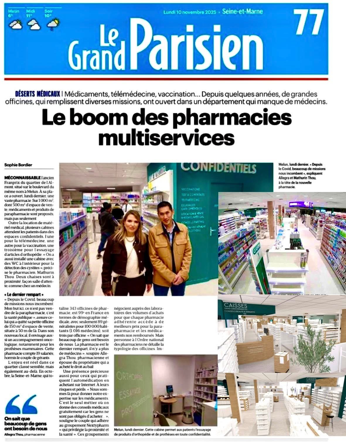 Félicitations à notre confrère NEXTY, le Dr THOU Mathurin