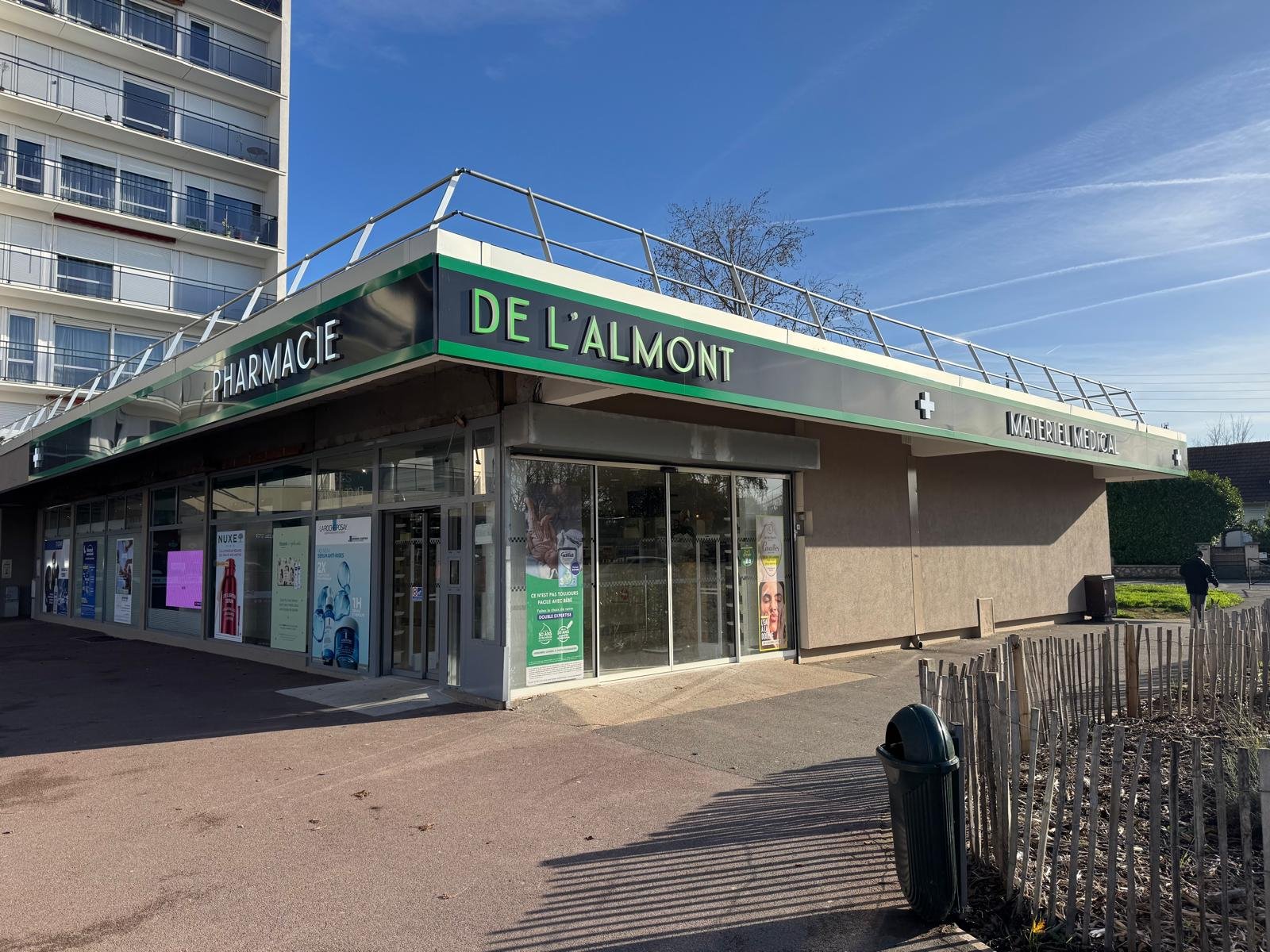 Devanture Grande Pharmacie de l'Almont Nextypharm