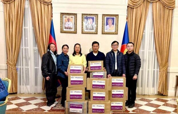Un bel élan de solidarité du groupement NEXTYPHARM envers le Cambodge 🇰🇭