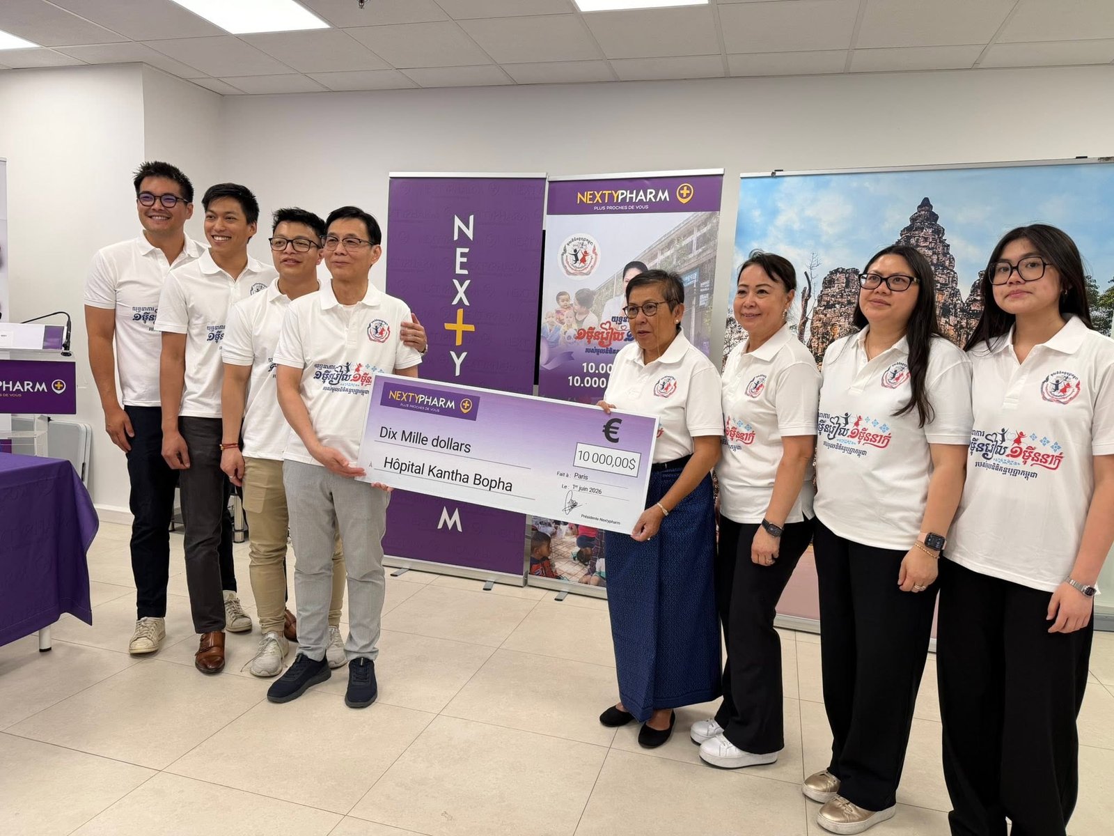 Nextypharm s&rsquo;engage pour la santé des enfants au Cambodge : retour sur notre soutien à l&rsquo;Hôpital Kantha Bopha
